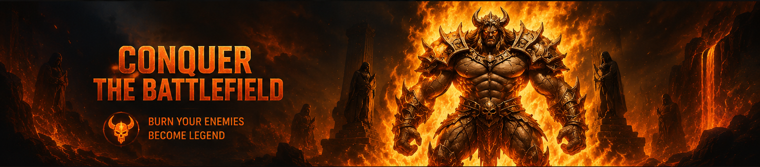 Premium fantasy game banner